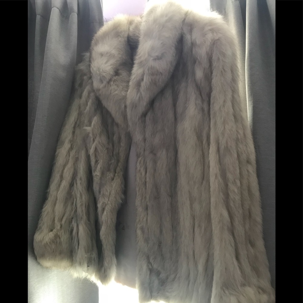 Saga Fox Faux fur coat